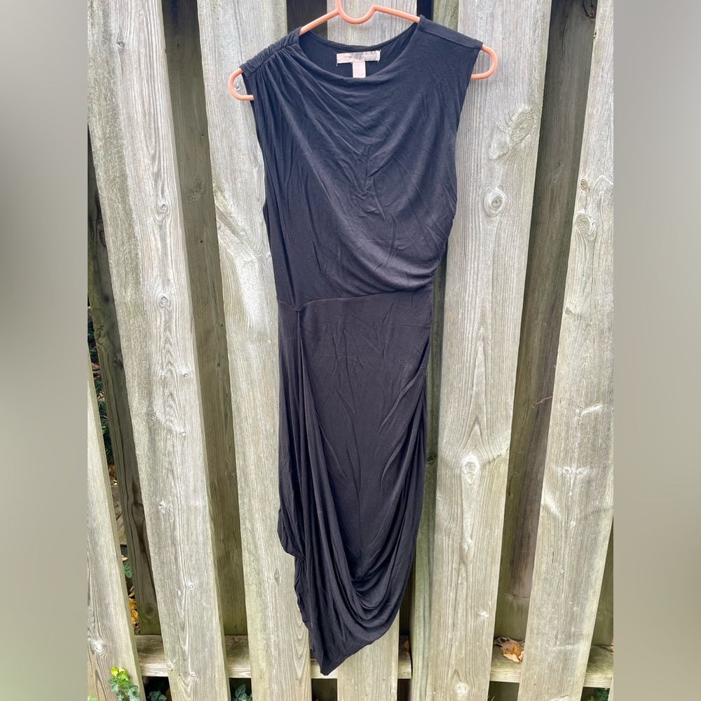 Women’s sexy stretchy black dress